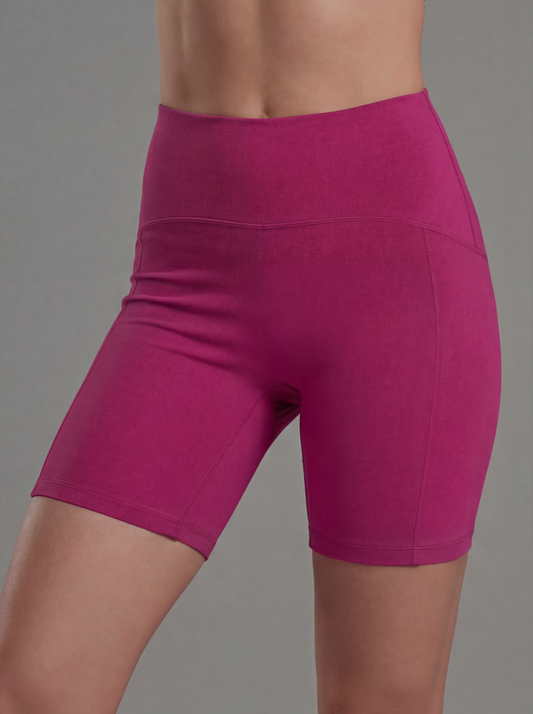 Seamless High Waist Workout Shorts