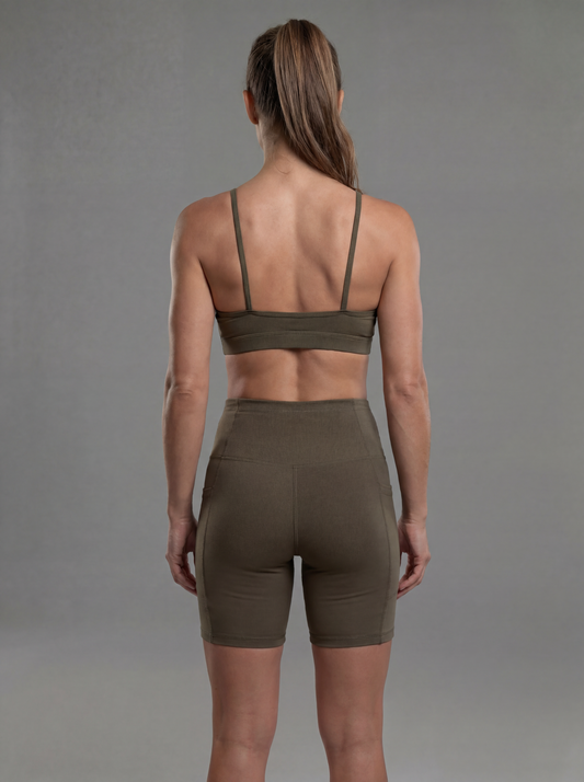 Luxe 2-Piece Gym Set – Sports Bra & Shorts