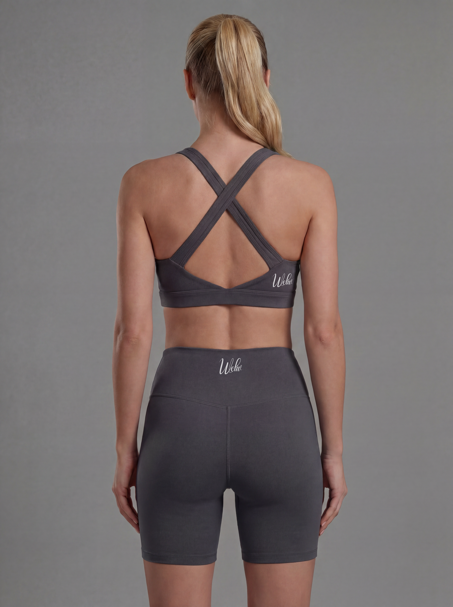 Elite Tri-Set – Cropped Jacket, Sports Bra & High-Waist Shorts